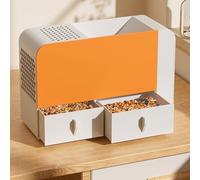 Máquina eléctrica de la cáscara del grano, divisor de alimentación de pájaros del cajón dual, ventilador de 5 velocidades para la separación eficiente de la cáscara, ideal para semillas de melón del m