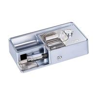 Máquina eléctrica de liar cigarrillos con contador automático, 5 niveles de velocidad, almacenamiento dual para un fácil uso doméstico