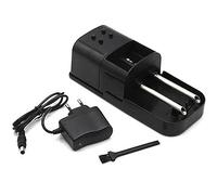 Máquina eléctrica de liar cigarrillos - Mini dispositivo automático con base antideslizante y doble tubo para hacer cigarrillos fácilmente