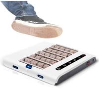 Máquina eléctrica de limpieza de suelas, máquina pulidora automática de zapatos por inducción para uso doméstico, solución de limpieza eficaz para zapatos y calzado