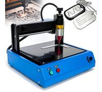 Máquina eléctrica de marcado de metales de 400 W, grabador de bolígrafo for placas de identificación y etiquetas, profundidad de 0,05-2 mm, rango de marcado 200 * 150 mm