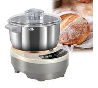 Máquina eléctrica de masa con función de fermentación, batidora de pie de 7 L con sincronización de microcomputadora y panel táctil, mezclador de cocina de acero inoxidable para uso doméstico