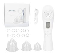 Máquina Eléctrica De Masaje De Senos, Luces LED, Presión Negativa, Vacío, Vibración, Terapia, Dispositivo De Cuidado De Los Senos Para Agrandar La Piel, Estiramiento De La Piel, Promoción De La Circul