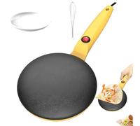 Máquina eléctrica de panqueques, máquina de crepes Control eficiente | Máquina de tortitas portátil para crepes eficiente, precalentamiento