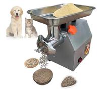 Máquina eléctrica de pellets de alimentación animal de 900 W, máquina de pellets de alimentación con bandeja ampliada, granulador de alimentación para pájaros, gatos, perros, peces, pesca