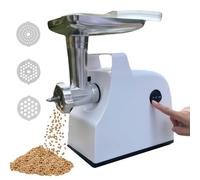 Máquina eléctrica de pellets de alimentación de 500 W, máquina de alimentos para mascotas con troqueles de 2.0/2.5/5 mm, peletizador de acero inoxidable y molinillo de granos para pájaros, peces