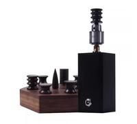 Máquina eléctrica de pulido de bordes de cuero, herramienta de pulido con regulación de velocidad de 1500 ~ 6000 r/min, incluye 7 cabezales de molienda de madera para bricolaje