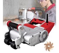 Máquina eléctrica de ranurado de pared, cortador de alambre de pared de 1100 W, cortador de hormigón con cuchillas de 25 mm/35 mm y funda de transporte para ranurar y cortar paredes eficientes