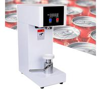 Máquina eléctrica de sellado de tazas para tienda de té con leche con eje de elevación de doble protección anticaída, disipación de calor de gran área, sellado firme, 220 V