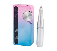 Máquina eléctrica de taladro de uñas con brocas de velocidad ajustable, máquina pulidora de uñas de 45000 rpm, herramienta de manicura
