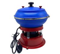 Máquina eléctrica de vaso vibratorio para pulir metal, rocas y joyas con capacidad de 6,2 L
