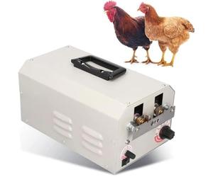 Máquina eléctrica for descorchar aves de corral,Equipo automático de corte for descorchar pollos con contador,Temperatura ajustable,Detener el sangrado rápidamente,para granjas y cría de ganado