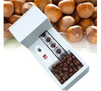 Máquina eléctrica for galletas de castañas: peladora de castañas comercial, máquina descascaradora de castañas, corte automático de castañas con profundidad ajustable(Singlechain)