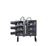 Máquina Eléctrica For Hacer Gofres De 1800 W, 3 Piezas, Con Forma Gatito, Boca Abierta, For Taiyaki Y Helados FáCil De Limpiar(3 pcs kitty)