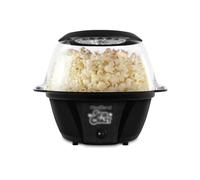 Máquina eléctrica for hacer palomitas de maíz con aceite caliente y varilla agitadora, tapa transparente for cocina Máquina de palomitas