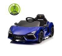 Máquina Eléctrica Lamborghini REVUELTO Litio Azul - Juguete Para Niños