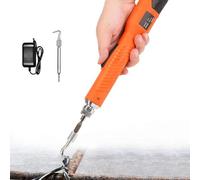 Máquina eléctrica para atar varillas de refuerzo, atadora automática de alambre para varillas de refuerzo, con batería de 6000 mAh, para cercas de jardín y redes de calefacción por suelo radiante