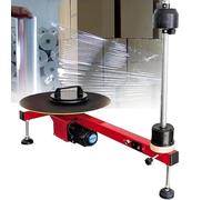 Máquina Eléctrica Para Envolver Film Estirable, Dispensadores Industriales De Film Estirable, Mesa De Envolvedora De Film Resistente Para Embalaje De Palés, Plato Giratorio De 40 Cm De Diámetro.
