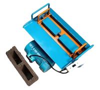 Máquina Eléctrica para Fabricar Ladrillos Huecos, Formadora de Bloques de Cemento, Conformado Rápido en 45 s, 30 Ladrillos/Hora, Bloquera de Hormigón, Múltiples Moldes Opcionales(H4)