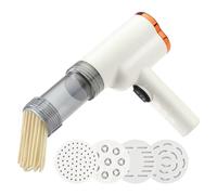 Máquina Eléctrica Para Fideos - Máquina Automática Para Pasta,Accesorio Mezcladora Manual Inalámbrica Portátil Para Cocina Casera Preparación De Pizza Verduras Y Alimentos