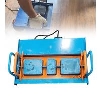 Máquina eléctrica para hacer bloques huecos, formación rápida de 45 segundos, 30 ladrillos/hora, 212 VPM, para construcción de pavimentos