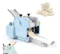 Máquina eléctrica para hacer bolas de masa, molde circular, máquina automática para envolver bolas de masa, 50-60 piezas/min, equipo de procesamiento de wonton con molde para restaurante