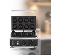 Máquina eléctrica para hacer masa de tarta de huevo, máquina de repostería comercial de 8 rejillas, herramientas para hornear y hacer repostería.