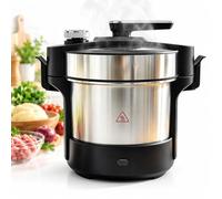 Máquina Eléctrica Para Machacar Ñame, Procesador De Alimentos Automático, 1000 W, 6 L, 6 En 1, De Gran Capacidad Para Cocinar Y Machacar Fufu, Amala Y Banku
