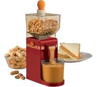 Máquina Eléctrica para Mantequilla de Maní y Nueces, Molinillo 500 ml con Disco Molienda Extraíble Base Antideslizante para Cacahuetes, Almendras, Anacardos, Avellanas