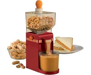 Máquina Eléctrica para Mantequilla de Maní y Nueces, Molinillo 500 ml con Disco Molienda Extraíble Base Antideslizante para Cacahuetes, Almendras, Anacardos, Avellanas