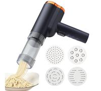 Máquina Eléctrica Para Pasta - Elaborador Automático de Pasta | Mezcladora Portátil con 5 Accesorios Inalámbrica para Cocinar Pizza y Preparar Verduras en Casa