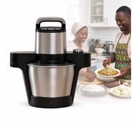 Máquina Eléctrica Para Preparar Alimentos, Olla Para Machacar Ñame, Motor De 1000 W, Recipiente De 6 L, Estructura De Acero Inoxidable, Electrodoméstico De Procesamiento Automático Para La
