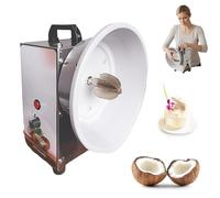 Máquina Eléctrica Ralladora De Coco, Ralladora De Coco Vertical Con 3 Velocidades Ajustables, Cubierta De Cuchilla Y Asas Para El Procesamiento De Cocos, Ideal Para Restaurante, Tienda De Postres Y Us