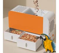 Máquina eléctrica Winnower de grano con velocidad de viento ajustable y diseño de doble cajón para un procesamiento eficiente de semillas de pájaros