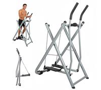 Máquina elíptica, elipse plegable con zancada de 30 pulgadas, ejercicio cardiovascular de cuerpo completo para el hogar, oficina, gimnasio