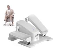 Máquina elíptica para debajo del escritorio, ejercitador eléctrico de pedal con 3 velocidades ajustables, funcionamiento silencioso para oficina o uso doméstico