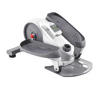 Máquina elíptica para debajo del escritorio, paso a paso elíptica portátil, 8 niveles de ajuste de resistencia/diseño de silencio de control magnético