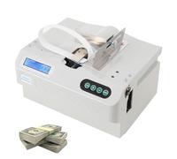 Máquina empacadora de efectivo, máquina empacadora inteligente de billetes, flejado de fajos de billetes para bancos Máquina flejadora automática inteligente para billetes, tarjetas y fajos de billete