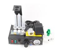Máquina encoladora semiautomática, controlador de pegamento Ab de Gel de sílice UV By982, máquina encoladora de resina epoxi