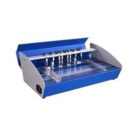 Máquina encuadernadora, Máquina Plegadora Eléctrica Multifuncional, Perforación Y Corte, para documentos fotográficos e informes