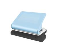 Máquina encuadernadora, Perforadora De Papel Con 10 Agujeros, Tarjeta Encuadernación, Manual Producción Portátil, Para Máquina En Espiral A4 B5'/26, para documentos fotográficos e informes(Blue)
