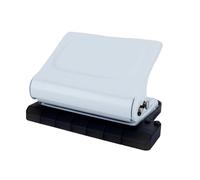 Máquina encuadernadora, Perforadora De Papel Con 10 Agujeros, Tarjeta Encuadernación, Manual Producción Portátil, Para Máquina En Espiral A4 B5'/26, para documentos fotográficos e informes(White)