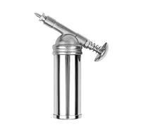 Máquina engrasadora portátil HS-80CC, capacidad 1000 presión de salida, engrasadora, aceite de alta presión manual, pistola pulverizadora, kit de limpieza, botella, pulverizador de pintura magnética