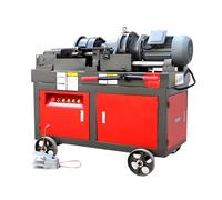 Máquina enhebradora eléctrica de barras de refuerzo para acero acanalado, laminación automática de roscas de alta velocidad y fabricación de barras de acero, herramienta portátil y eficiente de