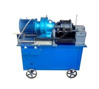 Máquina enhebradora eléctrica portátil para barras de acero acanaladas, máquina automática de laminación de roscas de alta velocidad para construcción y fabricación