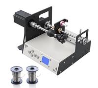 Máquina enrolladora automática de bobinas, amplificador de tubo de cable de grado industrial, precisión de 0,01 mm, velocidad de 2 a 15 vueltas/s, adecuada para alambre esmaltado y de soldadura