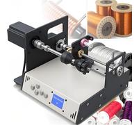 Máquina enrolladora de bobinas, amplificador de tubo de cable automático de grado industrial con alineación automática de cables para transformador de tubos, esmaltado y alambre de soldadura