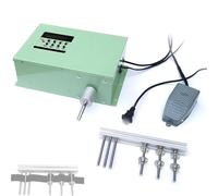 Máquina Enrolladora De Cinta Eléctrica, Máquina Enrolladora De Cinta, Ajustable De 1 A 999 RPM, Con Interruptor De Pie, Avance Y Retroceso, Botón De Reinicio, For Correas Y Correas