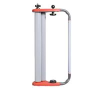 Máquina enrolladora de film manual, estiradora de film manual, tensión ajustable, fácil de usar, para alimentos, embalaje pequeño, logística y almacén. No incluye film.