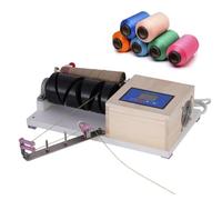 Máquina Enrolladora de Hilo Eléctrica, Enrollador Automático de Conos de Lana con Velocidad y Temporizador Ajustables, Capacidad de Carrete de 620G, Bobina de Hilo Anti-enredos Para Tejer